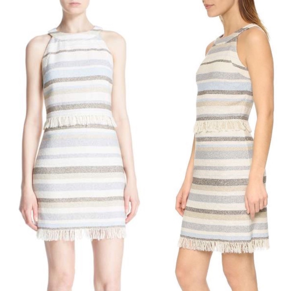 Tory Burch Striped Sheath Dress